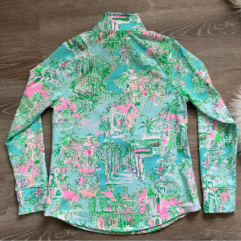 💓🌼Lilly Pulitzer UPF 50 Skipper Popover Multi Lilly Loves Palm Beach - Picture 5 of 7